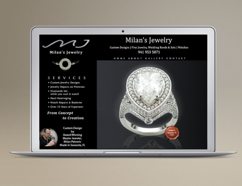 Website Design/Dev: Jewelry – Retail Store